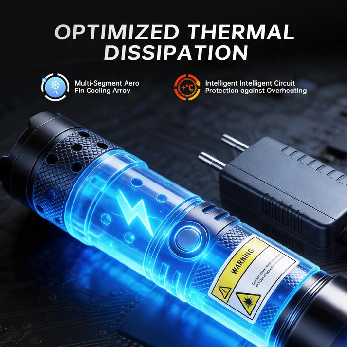 ⚡🔦2026 New Design 120W 900-1100NM Powerful IR Laser Pointer,Professional Tactical & Optical Grade