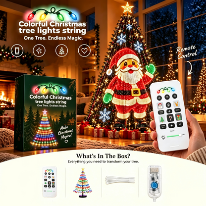 🎄Smart Animated Christmas Tree Lights - Make Your Christmas Tree Come Alive!