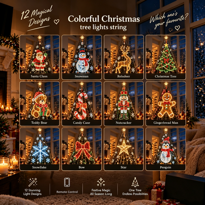 🎄Smart Animated Christmas Tree Lights - Make Your Christmas Tree Come Alive!