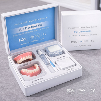 Custom-Fit Dentures ENDS TODAY 70% OFF | Smile with Confidence