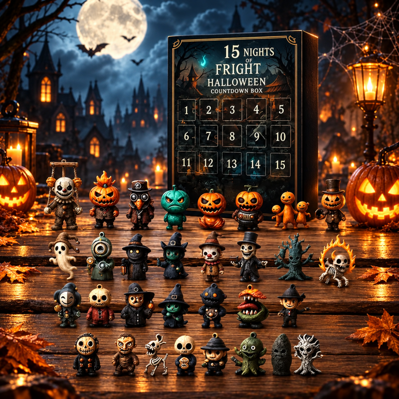 15 Nights Fright Halloween Countdown Box