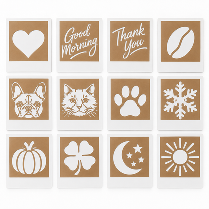 Coffee Photo Printer + 12 Stencil Set PRE-ORDER