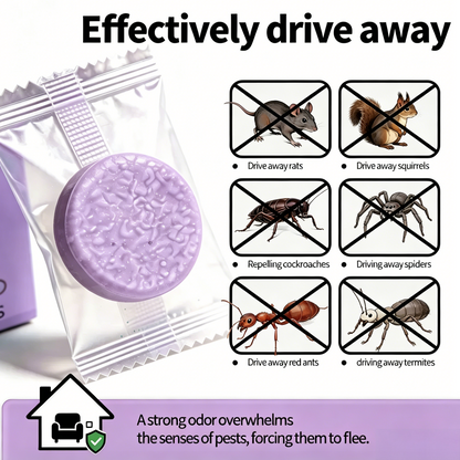🐭 12-Pack Rodent Repellent Balls – Mouse & Rat Deterrent for Home, Garage & RV