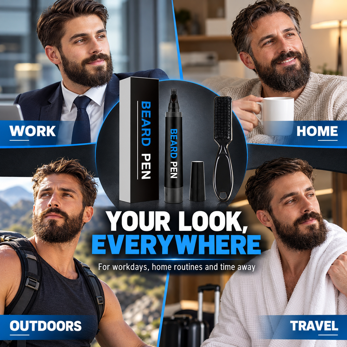 Beard Pencil Filler Kit