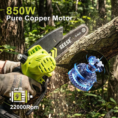6-Inch Brushless Mini Chainsaw
