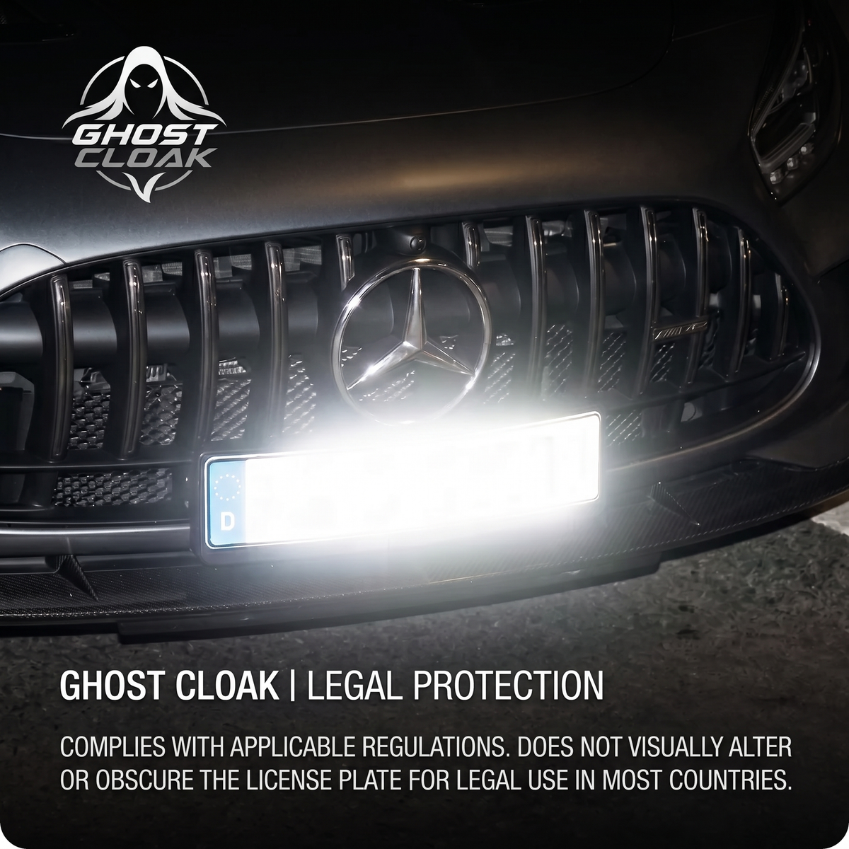 Ghost Anti-Radar Numbers Kit