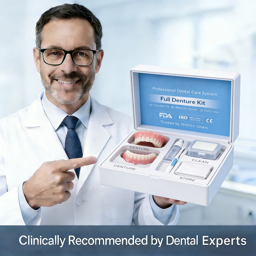 Custom-Fit Dentures ENDS TODAY 70% OFF | Smile with Confidence