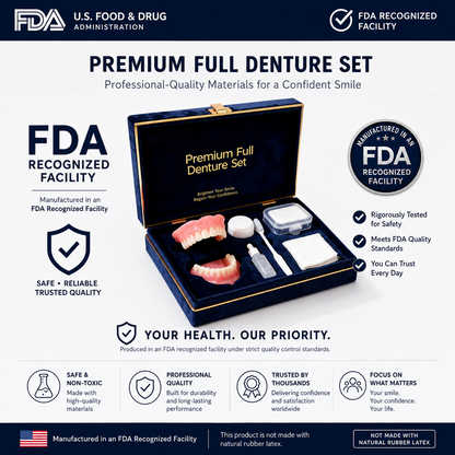 Custom-Fit Dentures ENDS TODAY 70% OFF | Smile with Confidence