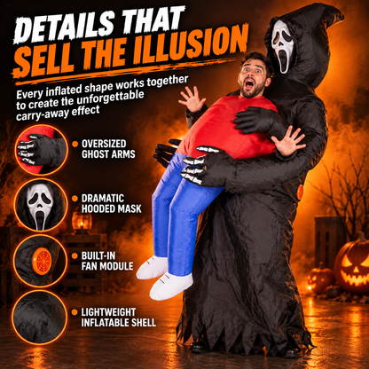 Inflatable Ghostface Costume