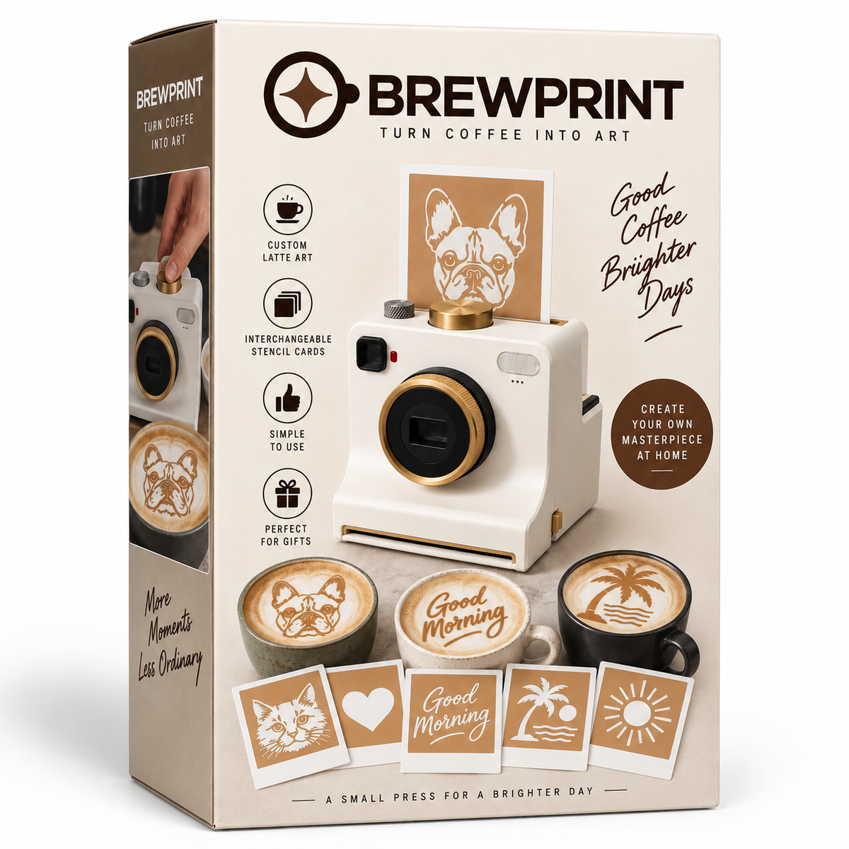 Coffee Photo Printer + 12 Stencil Set PRE-ORDER