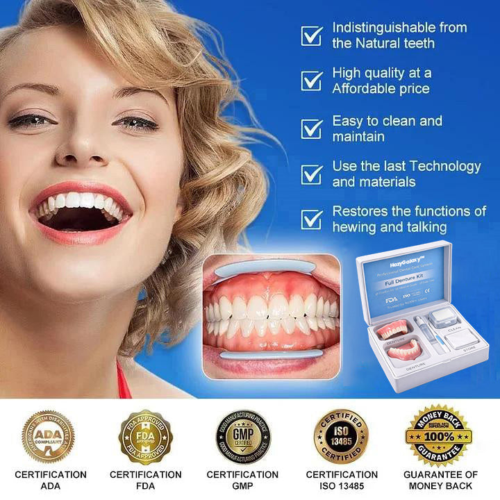 Custom-Fit Dentures ENDS TODAY 70% OFF | Smile with Confidence