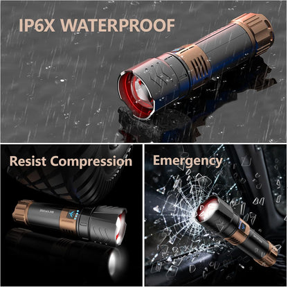 High-brightness LED Flashlight