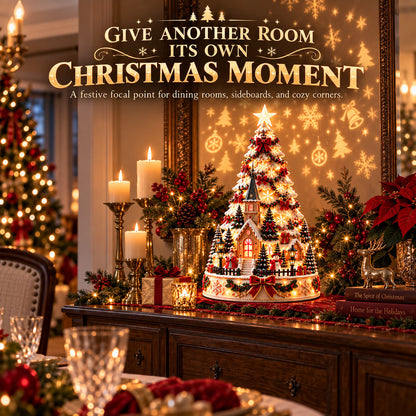 🏆 6,000+ Sold - 🎄Merry Christmas Village Lightscape Tree