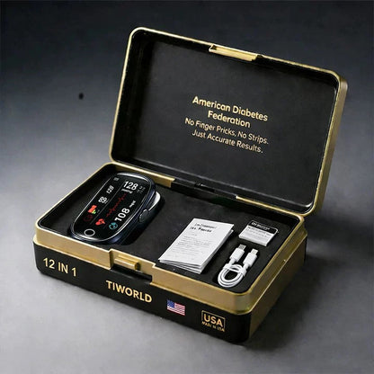 Non-Invasive Smart Blood Sugar Tracking Device 99.9% Accuracy
