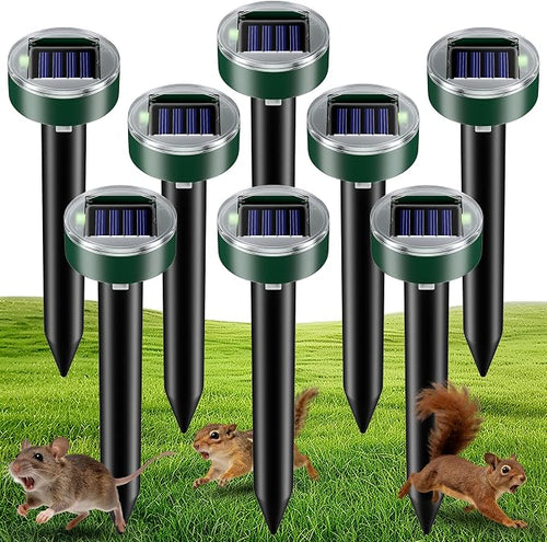 Solar Powered Rodent Repeller