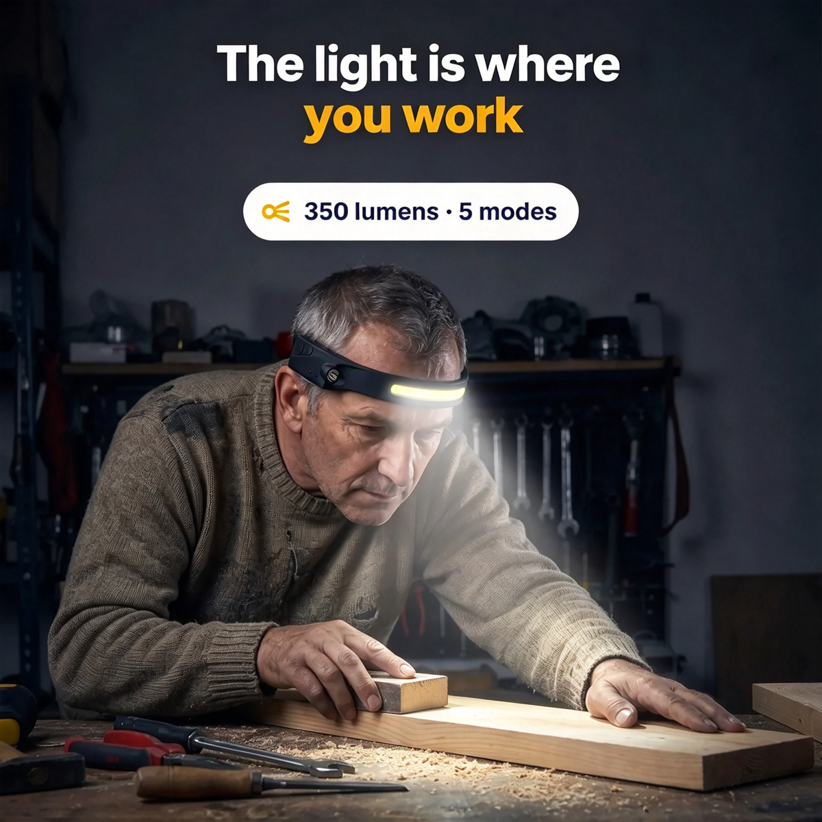 Adventure Light — Lampe Frontale LED 230°