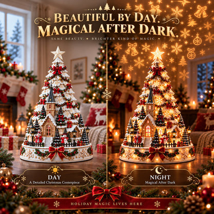 🏆 6,000+ Sold - 🎄Merry Christmas Village Lightscape Tree