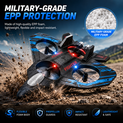 RC Fighter Jet Drone for Kids