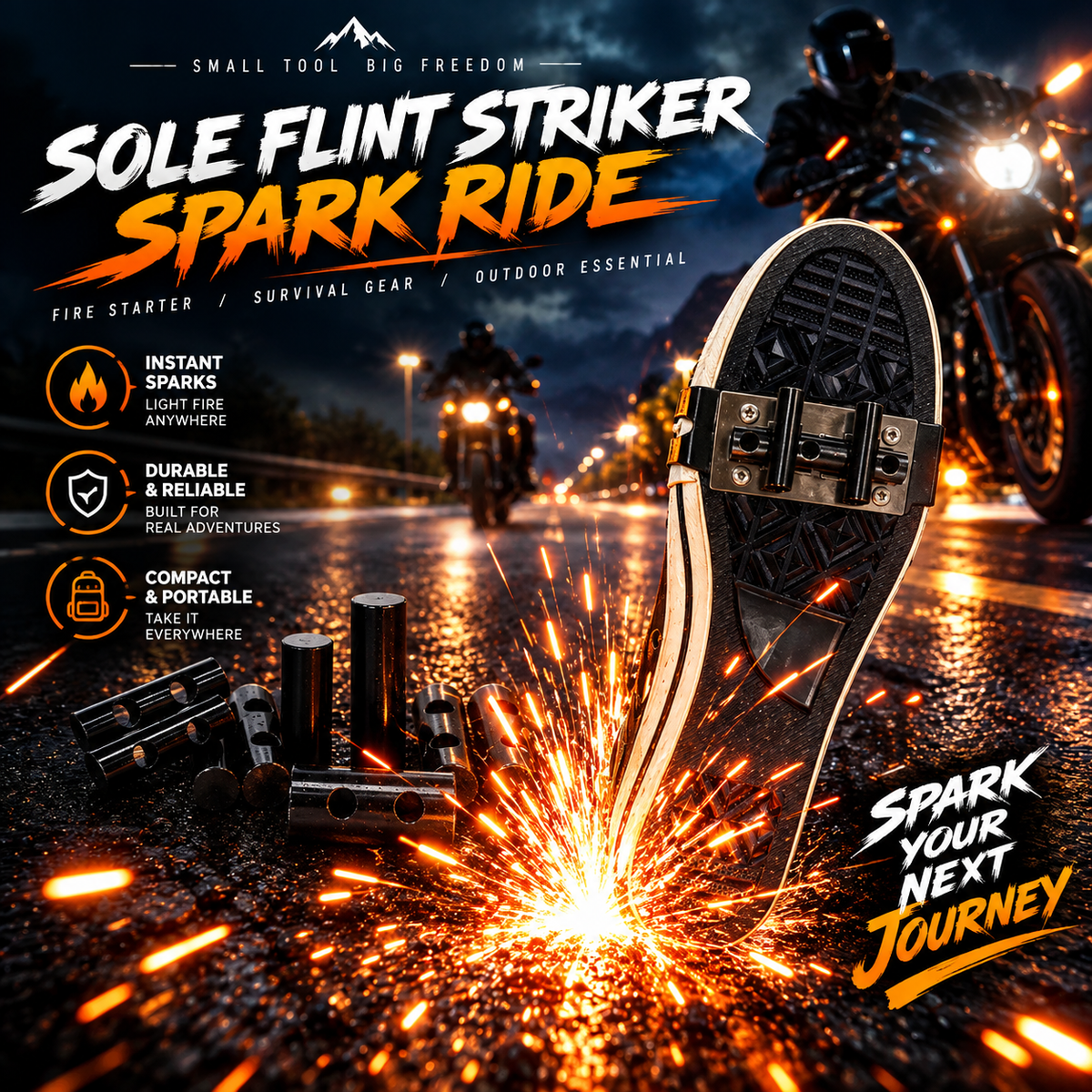 Sole Flint Striker-Spark Ride