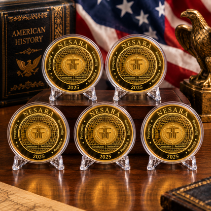 Nesara Gesara Premium Edition Gold Coin