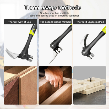 16 oz Claw Hammer with Magnetic Nail Starter and Rip Claw
