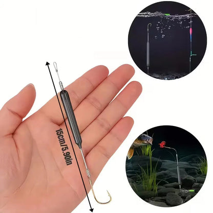 🎣Anti-Snag Floating Bottom Hook Leaders🐟Pre-Tied Off Bottom Fishing Rig