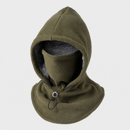 🧣❄️ 3-in-1 Winter Fleece Balaclava Hood - Warm Face, Ear & Neck Cover