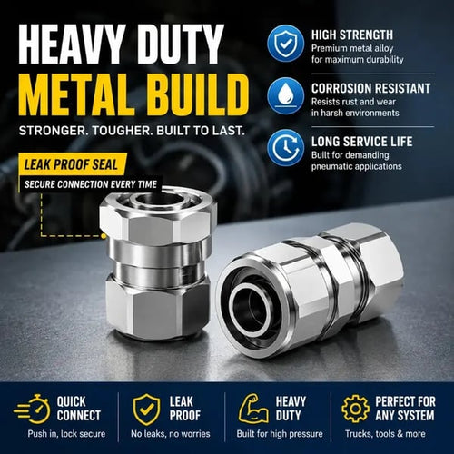🚗Heavy-Duty Truck/RV Air Line Fitting Kit
