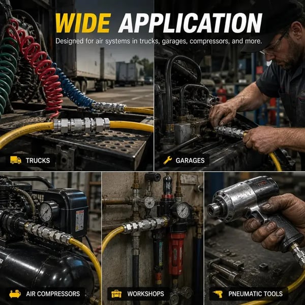 🚗Heavy-Duty Truck/RV Air Line Fitting Kit
