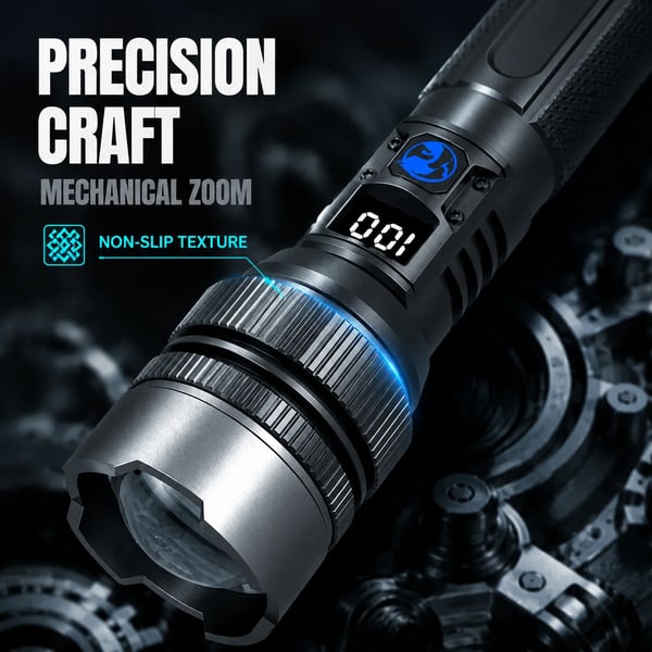 🔦Ultra Bright Tactical Rechargeable LED Flashlight