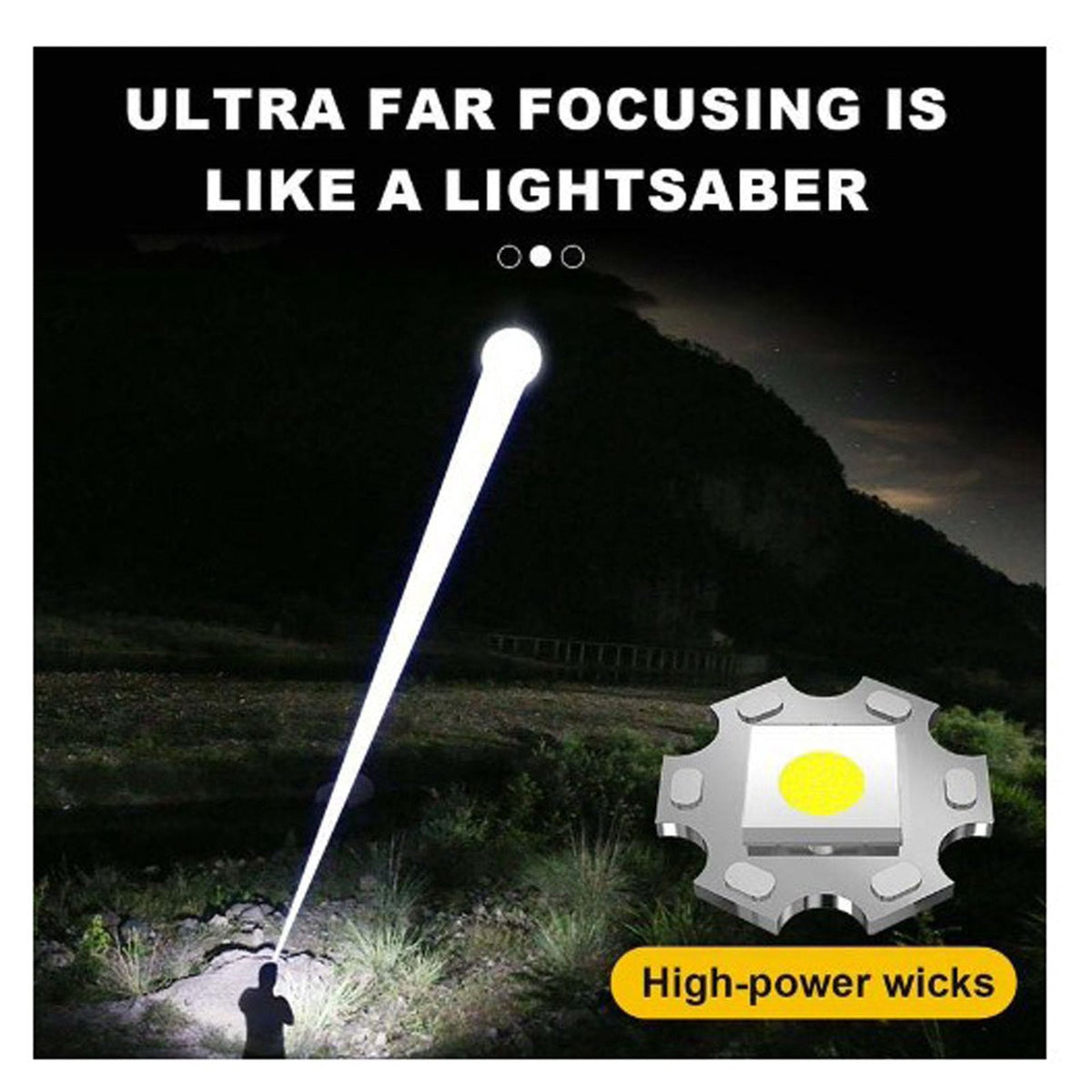 🔦Ultra Bright Tactical Rechargeable LED Flashlight