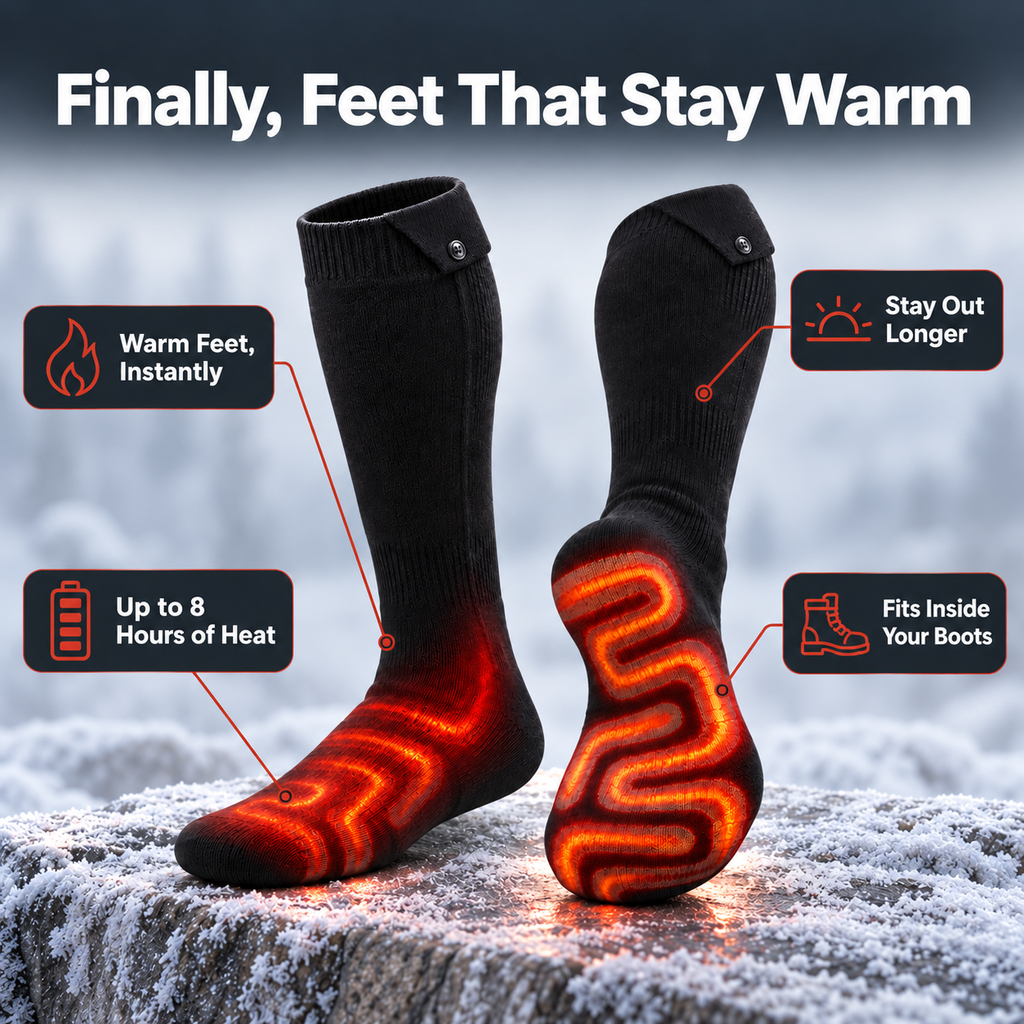 Gooodravelo™ Heated Socks