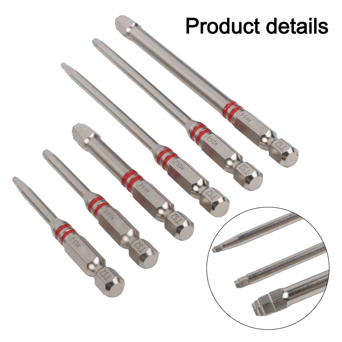 6-Piece Hex Driver Bit Set