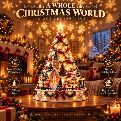 🏆 6,000+ Sold - 🎄Merry Christmas Village Lightscape Tree