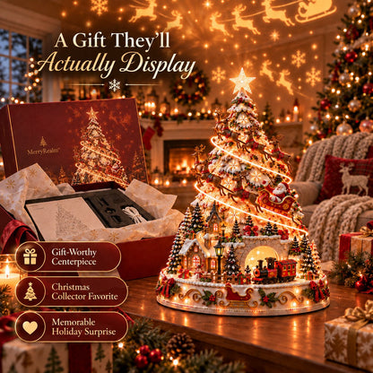 🏆 6,000+ Sold - 🎄Merry Christmas Village Lightscape Tree