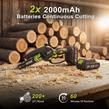 6-Inch Brushless Mini Chainsaw