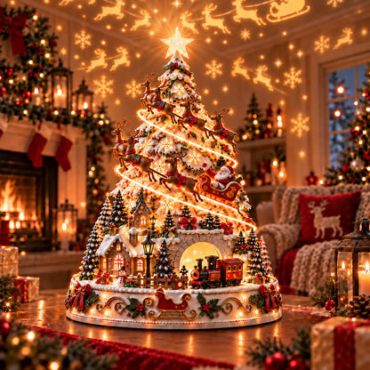 🏆 6,000+ Sold - 🎄Merry Christmas Village Lightscape Tree