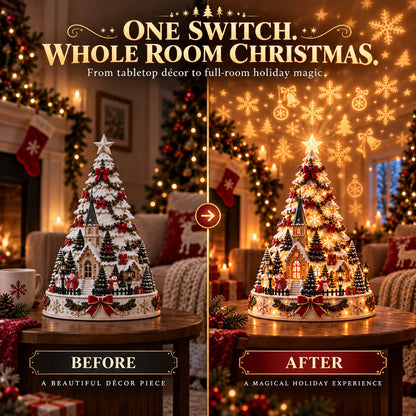🏆 6,000+ Sold - 🎄Merry Christmas Village Lightscape Tree