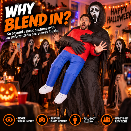 Inflatable Ghostface Costume
