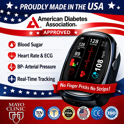 Non-Invasive Smart Blood Sugar Tracking Device 99.9% Accuracy