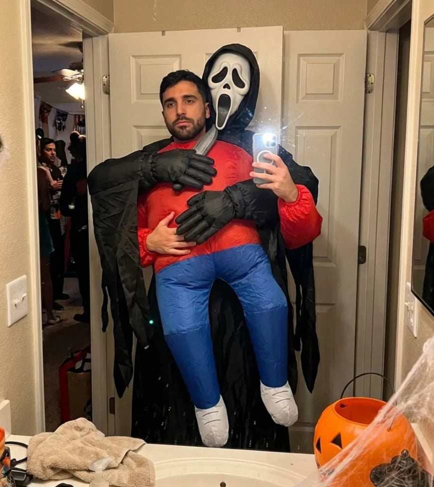 Inflatable Ghostface Costume