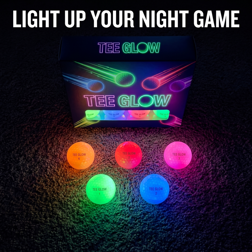 LED Golf Balls - 6 Colours