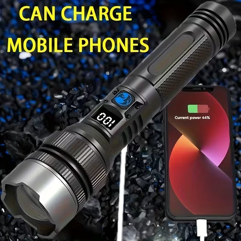🔦Ultra Bright Tactical Rechargeable LED Flashlight