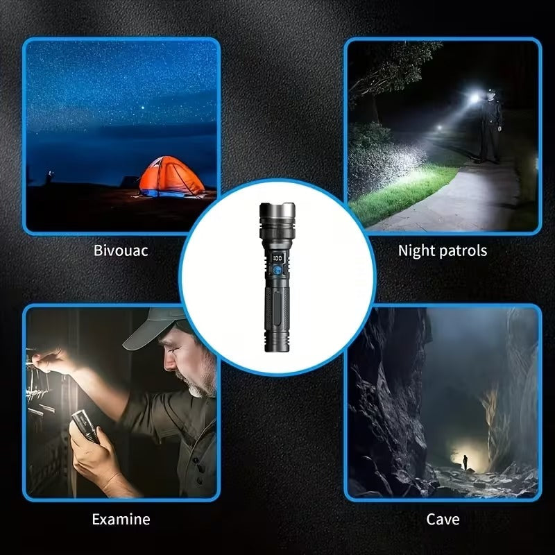 🔦Ultra Bright Tactical Rechargeable LED Flashlight