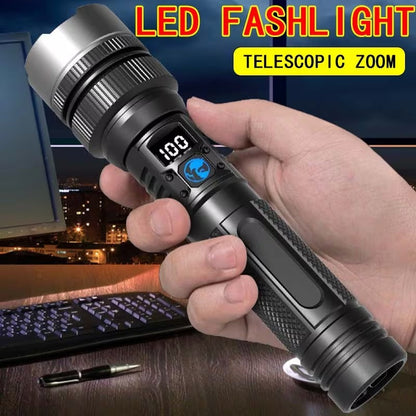 🔦Ultra Bright Tactical Rechargeable LED Flashlight