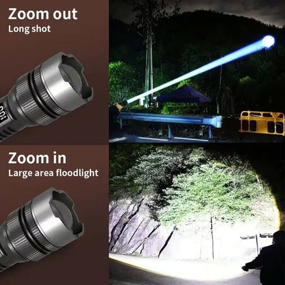 🔦Ultra Bright Tactical Rechargeable LED Flashlight
