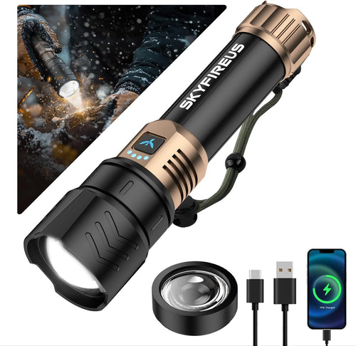 High-brightness LED Flashlight