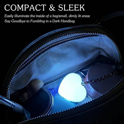 Heart Shape Motion Sensor Bag Light