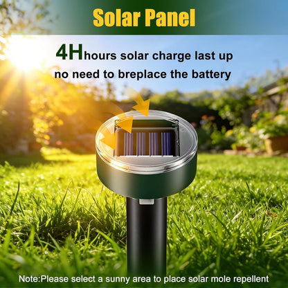 Solar Powered Rodent Repeller