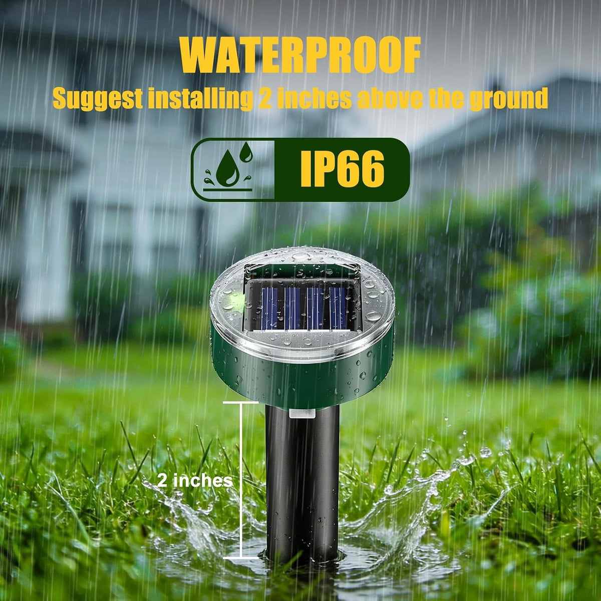 Solar Powered Rodent Repeller